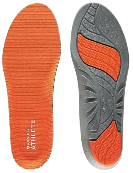 Performance Men's Insoles - PU Foam & Gel Inserts - Heel-to-Toe Cushioning
